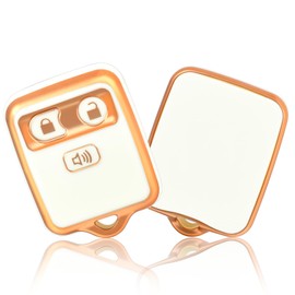 OFFCURVE Key Fob Cover for Ford Special Key Fob Case Cover Holder for Explorer Edge Escape F150 Expedition Mercury Navigator Ranger Mariner| Rpkey Smart 3 Buttons Key Fob Accessories, White