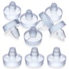 10 Pcs Glass Table Top Bumpers Clear Silicone, Patio Table