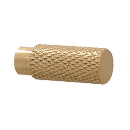 B&P Lamp® Knurled Brass Switch Knob, 5/8" Long