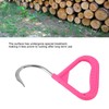 Pulp Hook, Metal Log Lifting Hook Multipurpose Hook Tool with