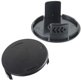 JAMHER Pack of 2 Lawn Trimmer Spool Cap, Cordless Lawnmower Replacement Part for Parkside PRTA 20-Li (B2, C3), PRT 550(A1, A2, A3, A5) Replacement Spool Cap