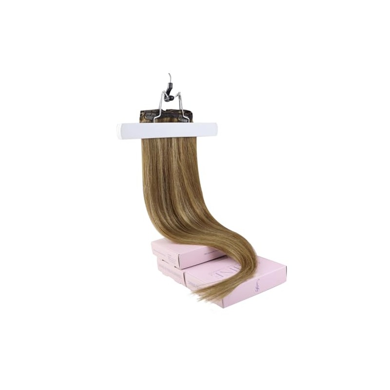 Fshine Extensiones Clip 35 cm 120 g 7 pcs Cabello