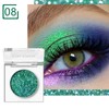 Fixleren Glitter Chameleon Eyeshadow Makeup Palette, Highlighting Eyeshadow, Metallic Changing