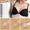 Bra Straps, 3 Pairs Set, Floral Lace, Women's, Bra, Shoulder