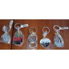 Lot of 5 - New York City Metal Keychains NYC
