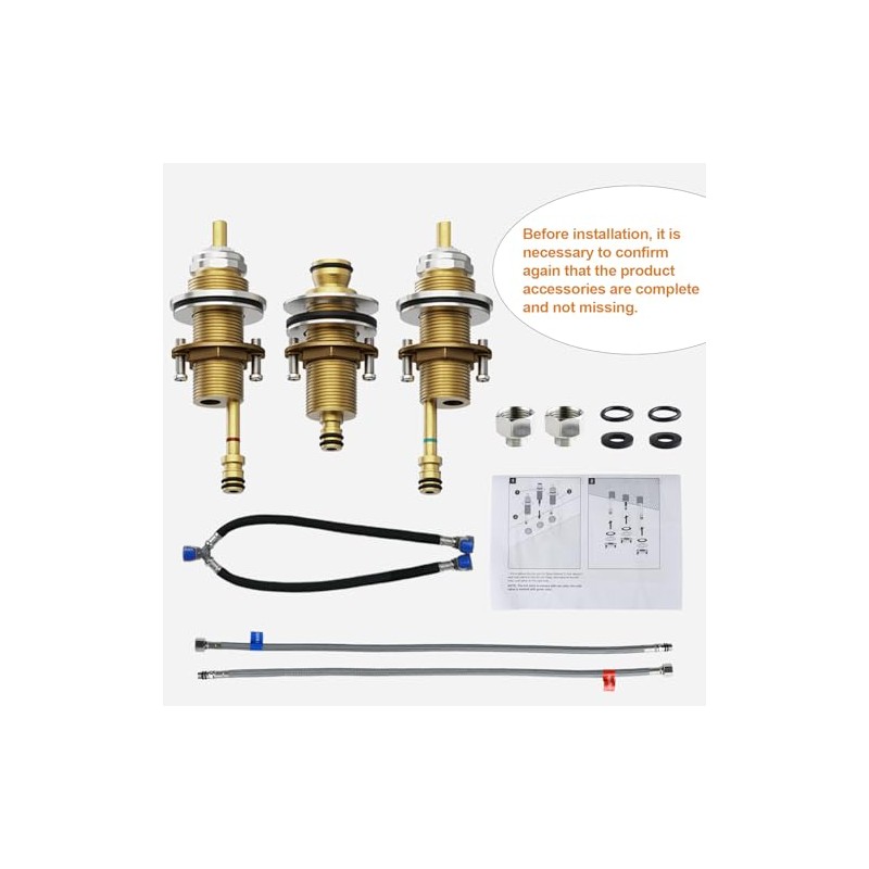 Upgrade R2707 Replacement for Faucet Roman Tub Rough-In Valve, compatible