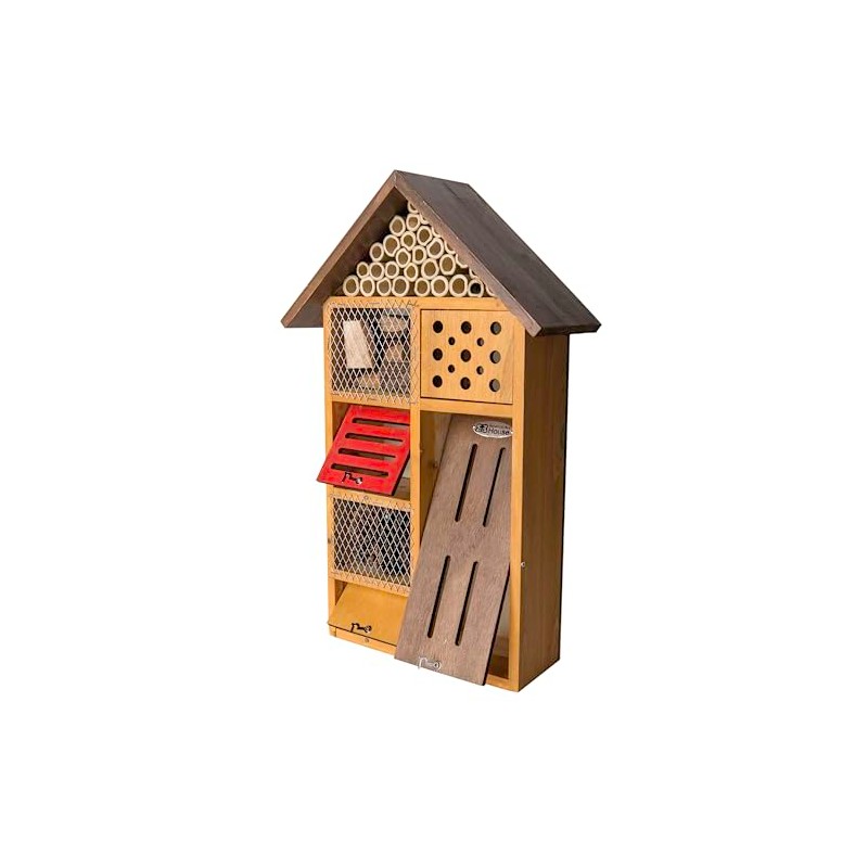 SuperMoss Super Moss (56102) Clover Beneficial Bug Hotel, Honey Stain