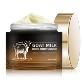 Loción De Leche De Cabra - Crema Corporal Batida Con Leche De Cabra - Hidrata Profundamente Y Suaviza La Piel - Natural Y Suave Para Todo Tipo De Piel