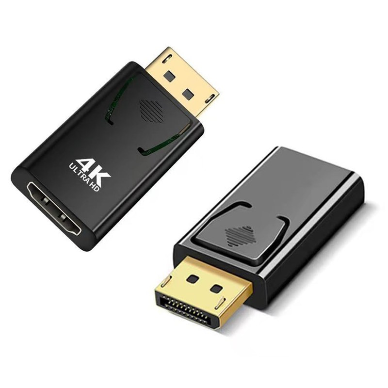DisplayPort to HDMI, 4K DP to HDMI Adapter for Dell,