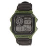 Digital Sport Watch Canvas Strap Luminous Waterproof Retro Sport Watch