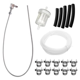 BAIFULAI Tank Extractor 18-Piece Set, Standpipe for Car Fuel Heating, Fuel Hose, Fuel Line for Heating Oil, Suction Pipe, Air Top Standpipe, Tank Extractor Heater, Vehicle Tank, Stand Pipe