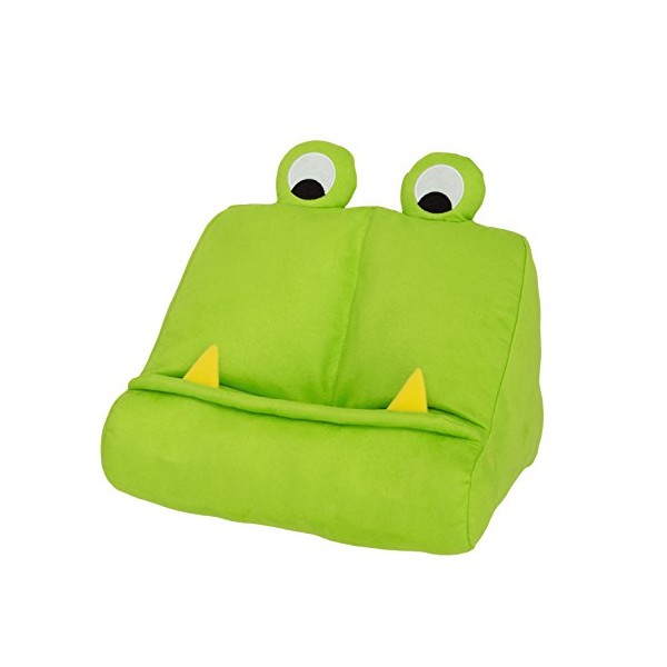 Book Monster Kid's Reading Stand for iPad Tablet and Books - Green