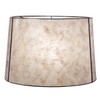 B&P Lamp® Parchment Deep Drum Mica Shade (10 X 12