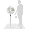 Mytek Ventilador Mytek 16 Pulgadas 3 En 1 Pedestal Mesa