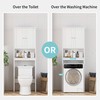 Shintenchi Over The Toilet Storage Cabinet, Bathroom Shelf Organizer with