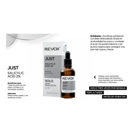 Revox B77 Suero Facial· Ácido Salicílico & Ácido Hialurónico
