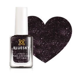 Bluesky Kids Nagellack-Stardust, braun, einfach abgeschleppt, ungiftig, wasserbasierte, planische Nagellack für Kinder, 5 ml, Packung 1