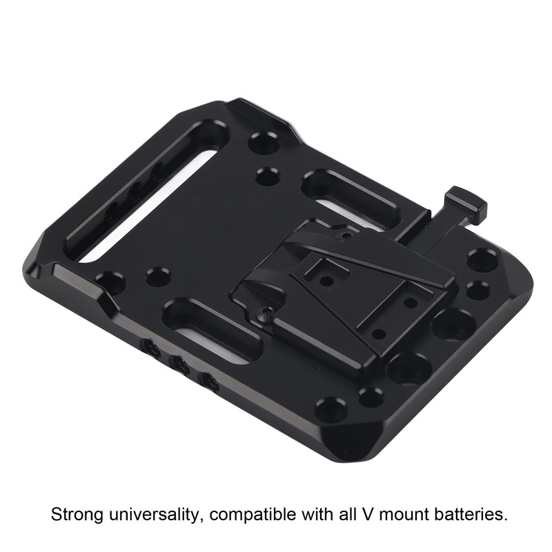 Full Metal V Mount Battery Board Base CNC Anodized Processing