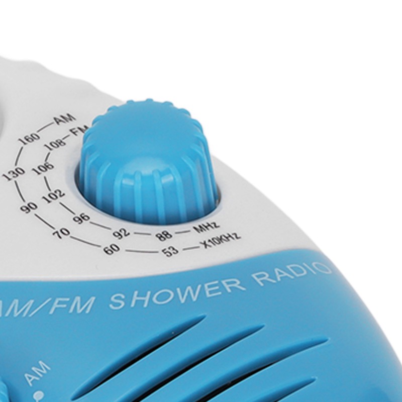 AM FM Portable Radio Portable Hook Type Waterproof Broadcast Music