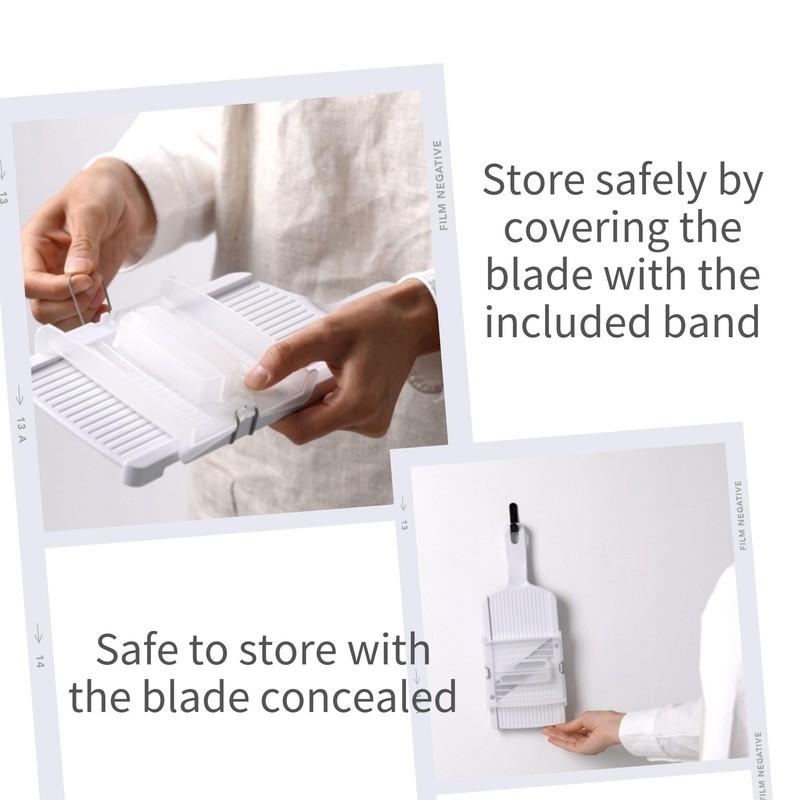 Japanese Mandoline Slicer, Cabbage Shredder, Potato, Vegetable, Onion Slicer with