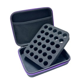 AFMNQZ Essential Oils Case Glass Bottle Hard Carrying Case Storage Bag for 5ml Roller Bottles Spray Bottle Oil Vial Bottles