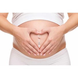 Avyring 14G Pregnancy Belly Button Piercing, Clear Bar Bioflex, Flexible, Adjustable, for Women, 18 mm, 25 mm, 32 mm, Stainless Steel, Style#1