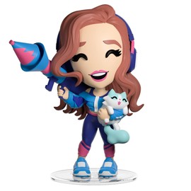 Youtooz Twitch Legends - Pokimane #0 4.7” inch Vinyl Figure, Collectible Limited Edition Streamer Figure from The Youtooz Twitch Legends Collection