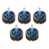 Sealey Ø40 x 20mm Abrasive Flap Wheel Ø6mm Shaft Assorted