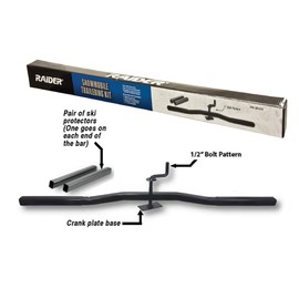 Raider SP-315 Deluxe 1/2" Snowmobile Trailer Tie Down Secure Kit (Includes Ski Protectors)
