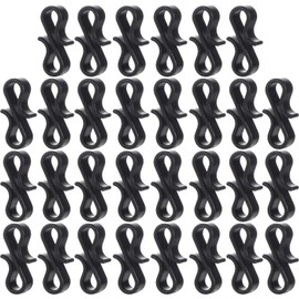 ThsGivingStore 30PCS Outdoor String Lights Hooks, Multifunction Party Light Hanger Outdoor Activities Wire Holder, Hang Gutter Hooks Suitable for Various Places