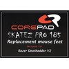 Corepad Skatez PRO 185 Replacement Mouse Feet for Razer Deathadder