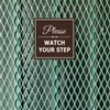Signs ByLITA Square Classy Please Watch Your Step Sign |