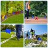 50 Pack Marking Flags Marker Flags for Lawn, IKAYAS 4