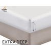 Extra Deep Bedding 100% Extra deep Fitted Sheets 16" 40CM