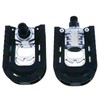 2Pcs Non-slip Metal Alloy Bike Bicycle Cycle Folding Pedals Accessory