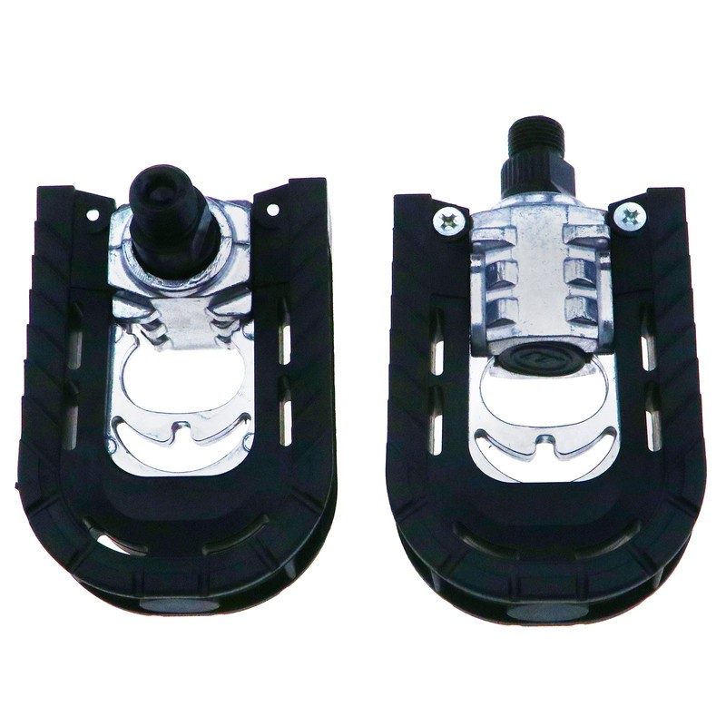 2Pcs Non-slip Metal Alloy Bike Bicycle Cycle Folding Pedals Accessory