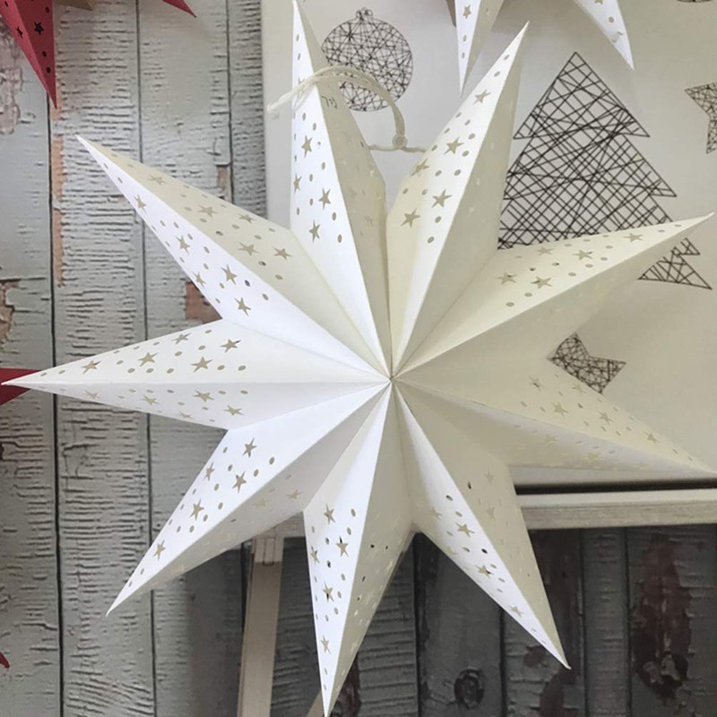 BESPORTBLE Pack of 2 Lampshade Star: 45 cm Paper Star