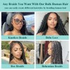 1WS #30 Deep Wave Braiding Hair Extensions 20 20 20