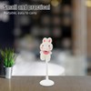 DOITOOL White Adjustable Doll Stands for 8 to 12 Inch