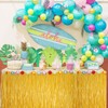 1Pc Luau Grass Table Skirt, Hawaiian Party Decorations Hawaiian Table