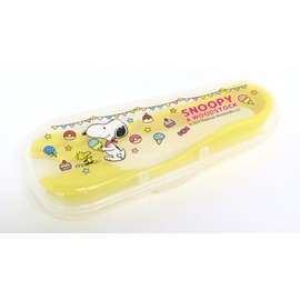 OSK Peanuts BM-2 Noodle Cutter & Case, Yellow, Approx. 2.4 x 5.7 x 1.1 inches (6.1 x 14.4 x 2.8 cm)