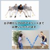 Qiix Reaction Balls, Reflexes, Training, Difficulty Level, Storage Bag Included,