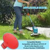 MUFUSHAN 2Pcs Rasentrimmer Spulenkappen, F016800431 Spulenabdeckung Kompatibel mit Bosch AFS