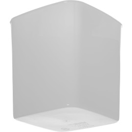 Carlisle FoodService Products Storplus Square Food Storage Container with Stackable Design for Kitchens, Restaurants, Catering, Plastic, 8 Quarts, White, (Pack of 12)