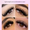 Segmental False Eyelash Set | 200pcs 30D/40D/60D/80D Natural Volume Lash