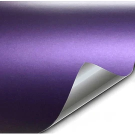 VViViD Purple Matte Metallic Air-Release Adhesive Vinyl Pinstripe Tape Roll (1 Inch x 20ft)