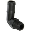 Banjo HB050/075-90 Polypropylene Hose Fitting, 90 Degree Elbow, 1/2" NPT