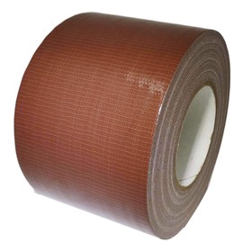 T.R.U. CDT-36 Industrial Grade Duct Tape. Waterproof and UV Resistant. Multiple Colors Available. 60 Yards. (Dark Brown, 4 in.)