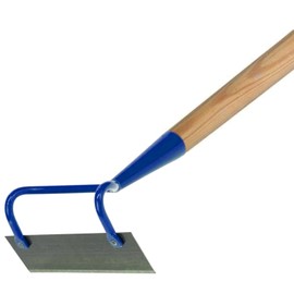 20 cm Wide Hoe Swan Neck Cultivator - Heavy-Duty Solid Steel Dutch Hoe with 120 cm Wooden Handle - Ideal for Digging, Weeding & Soil Cultivation - Rust-Resistant Gardening & Landscaping Tool