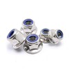 JUNYON Flange Lock Nut Nylon Lock Nut Hex Flange Lock